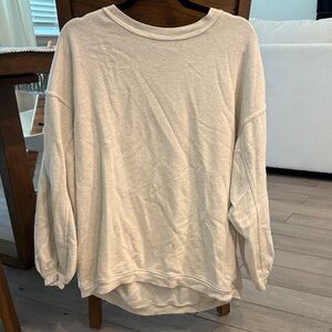 Aerie Soft Cream Sweatshirt